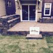 Pittsburgh Paver Patio With With Bench Wall
